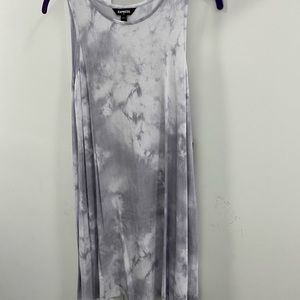 NWT Express outlet tie dye dress size xs